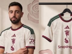La terza maglia del Manchester United 2026 con il tema ‘Lancashire Rose’ è trapelata sui social media, i fan dei Red Devils sono divisi?