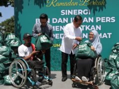 Rivolgendosi ai disabili e ai poveri, BSN distribuisce centinaia di pacchi alimentari di base