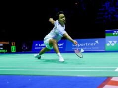 Il potere della famiglia: la motivazione di moglie e figli per portare Anthony Ginting alle semifinali dello Swiss Open