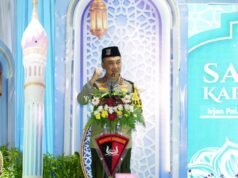 Il capo della polizia regionale di Sumatra meridionale chiama Brimob la prima linea della polizia: gestione dei disastri nell’operazione Ketupat