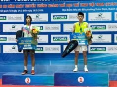 Richie Duta Ricardo vince il Vietnam IC 2026, non perde una partita e invia un segnale forte al livello Super 100 della BWF