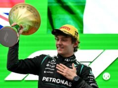 L’adolescente della Mercedes Kimi Antonelli vince la prima F1 in Cina; Russel secondo