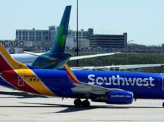 Servizio di consegna della Southwest Airlines presso gli hub internazionali di Chicago, DC