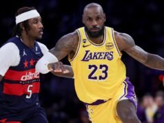 LeBron James registra una tripla doppia mentre i Lakers dominano i Wizards