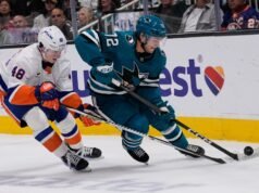 Il goal straordinario affonda i San Jose Sharks mentre Homestand volge al termine