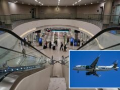 Un passeggero “ribelle” della Frontier Airlines minaccia una bomba dopo l’atterraggio all’aeroporto di Atlanta