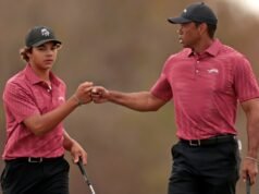 Il figlio di Tiger Woods, Charlie, subisce una deludente battuta d’arresto nella sua carriera