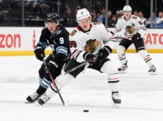 Come guardare Blackhawks vs Mammoth: streaming live NHL, canale TV