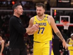 JJ Redick dei Lakers rompe il silenzio sul momento virale di Luka Doncic a margine