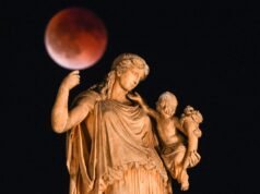 La mappa di Blood Moon mostra gli stati degli Stati Uniti con visibilità totale