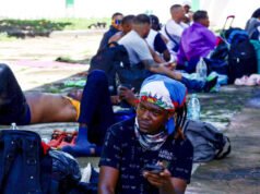 Migranti bloccati nella carovana “Genesis” del piano di frontiera meridionale del Messico verso il nord