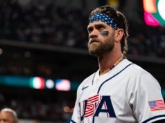 Bryce Harper elogiato per le azioni intraprese immediatamente dopo la sconfitta degli Stati Uniti nel WBC contro il Venezuela