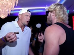 Rob Gronkowski e Logan Paul si sono separati dopo un alterco al Flag Football Event