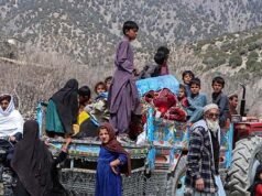 100.000 sfollati a causa del conflitto Afghanistan-Pakistan