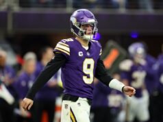 I Vikings danno un aggiornamento a JJ McCarthy durante la competizione QB