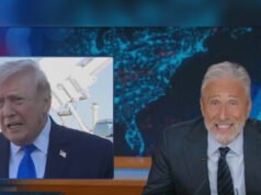 Jon Stewart definisce i negoziati di Trump con l’Iran “fuorvianti supremi” e l’Iran ammette che i colloqui sono in corso