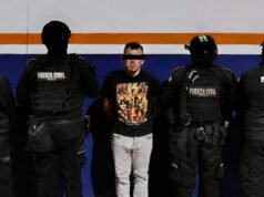 La polizia dello stato di frontiera messicano arresta il sospettato di omicidio in Texas in fuga