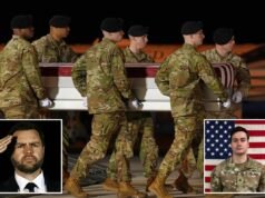 JD Vance assiste al trasferimento dignitoso del settimo soldato americano ucciso nella guerra in Iran