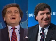 Tucker Carlson Risata arrostita dal principiante di “SNL” nell’aggiornamento del fine settimana