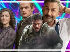 Nuovi spettacoli e film da guardare questo fine settimana: “War Machine” su Netflix, “Outlander” su Starz e altro ancora