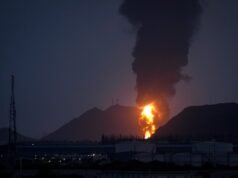 Torneo di tennis negli Emirati Arabi Uniti sospeso dopo che l’intercettazione di un drone ha scatenato un incendio