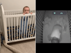 La mamma non riusciva a capire chi spostava la culla di notte, poi ha controllato la babycam