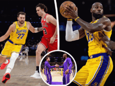 Luka Doncic segna 51 punti, il massimo della stagione, nella vittoria dei Lakers sui Bulls