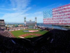 ‘Straight brividi’ come inno emozionante consegnato per la gara d’apertura casalinga dei Giants