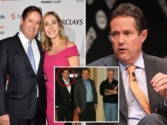 La moglie di Jes Staley chiede il divorzio dopo che l’ex dirigente della Barclays ha ammesso di aver avuto una relazione con un membro dello staff di Epstein: rapporto