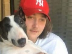 Flusso di tributi per la guardia di sicurezza presumibilmente pugnalata a morte