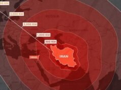 I missili a lungo raggio iraniani “possono raggiungere Londra, Parigi o Berlino”, afferma l’IDF
