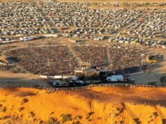 L’iconico festival musicale dell’outback Big Red Bash è stato cancellato a causa di un’inondazione