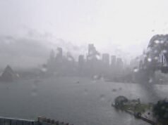 Il clima selvaggio di Sydney continua, portando forti venti e raffiche di freddo