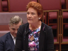 Pauline Hanson lascia il parlamento prima di essere censurata