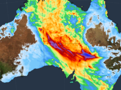 Uluru registra le precipitazioni più abbondanti degli ultimi dieci anni e tutti gli stati saranno colpiti