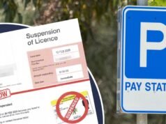 Andy ha pagato la multa per il parcheggio, solo per essere inflitto con un’altra multa di 130 dollari