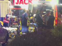 Adolescente che lotta per la vita dopo una caduta terrificante dal treno in corsa