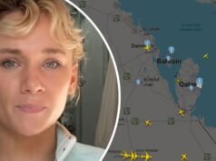 Emily è stata costretta a sborsare 6.000 dollari per i voli di ritorno a casa nel caos del Medio Oriente