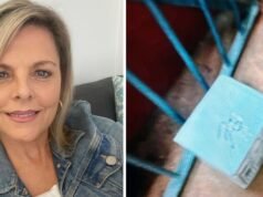 Debbie era in lutto per la morte improvvisa di sua madre. Poi le sue ceneri furono rubate