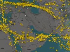 Come fanno gli aerei a volare ancora in Medio Oriente?