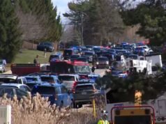 La polizia risponde alla segnalazione di uno sparatore attivo nella sinagoga americana