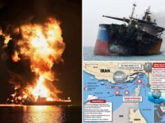 I prezzi del petrolio sono saliti sopra i 100 dollari al barile dopo che sei navi hanno attaccato nel Golfo Persico, nello Stretto di Hormuz