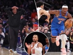 I Knicks furiosi con gli arbitri per il favorevole Shai Gilgeous-Alexander fischia: “Fa un ottimo lavoro nel convincere”