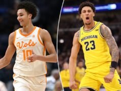 Come guardare gratuitamente Tennessee-Michigan March Madness Elite 8: ora, live streaming