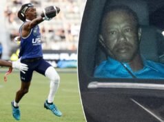 Il nome di Tiger Woods è stato escluso dall’annuncio della NFL nonostante la partnership con la sua azienda