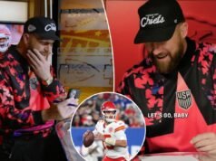 Le sorprese di Patrick Mahomes hanno pompato Travis Kelce mentre il tight end firma il contratto con i Chiefs: “Casa dolce casa”