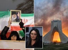 L’attrice anglo-iraniana chiede “dove sono i campus universitari” per protestare contro il regime iraniano