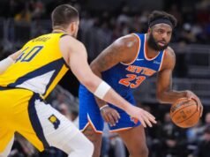 Mitchell Robinson dei Knicks vive una serata di rimbalzo in carriera nei primi 30 minuti della stagione