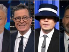 Il 94% delle battute dei conduttori notturni sugli attacchi aerei iraniani prendono in giro Trump, gli Stati Uniti e i loro alleati