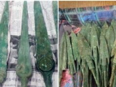 Armi del 2000 a.C. sequestrate durante lo scalo all’aeroporto di Filadelfia